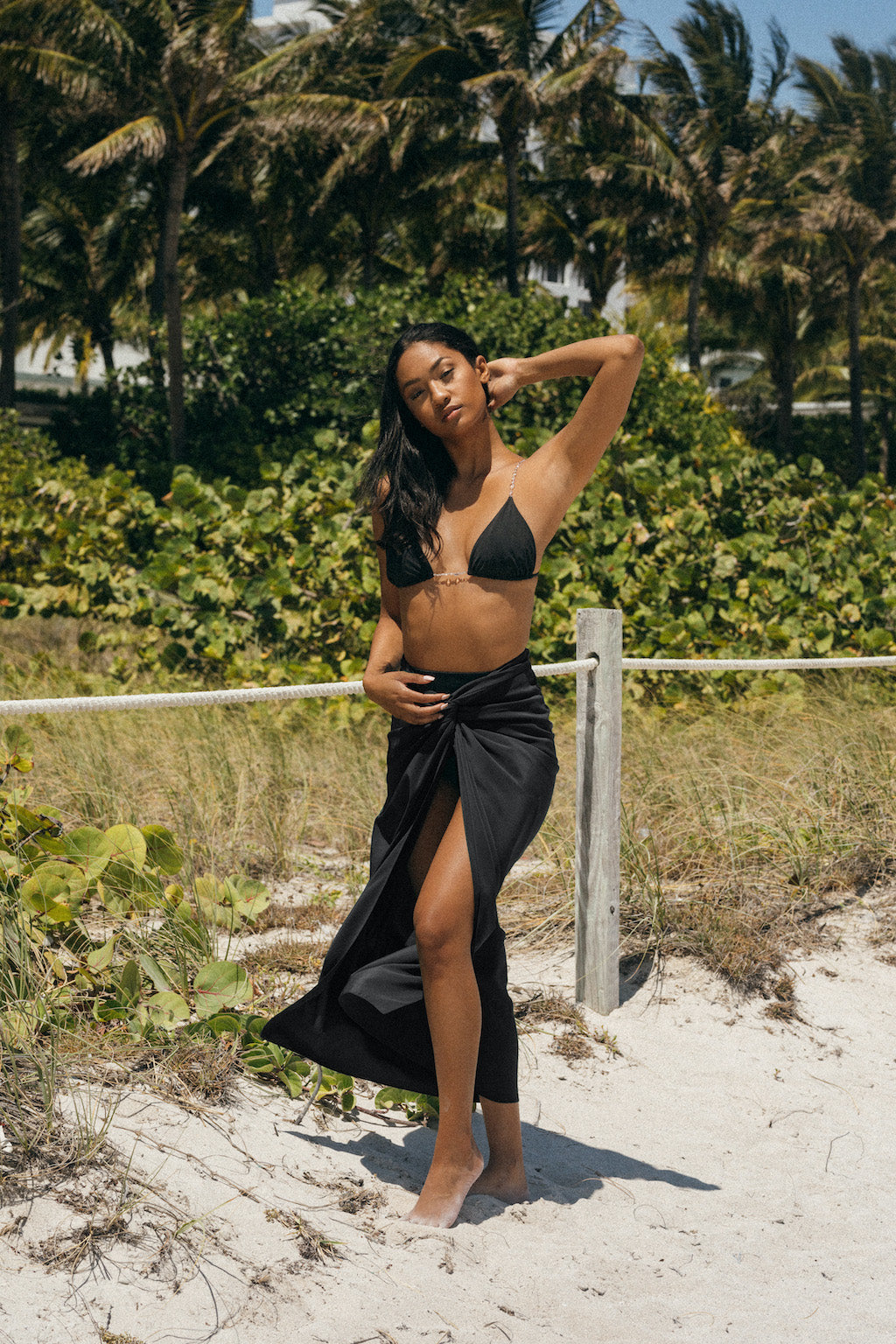 Long Black Swim Cover Up Skirt Buy Secrets By ZeroKaata Black Plus